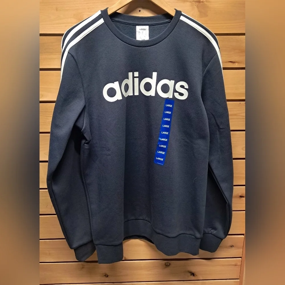 Adidas Crew Neck Sweatshirt NWT Size L
